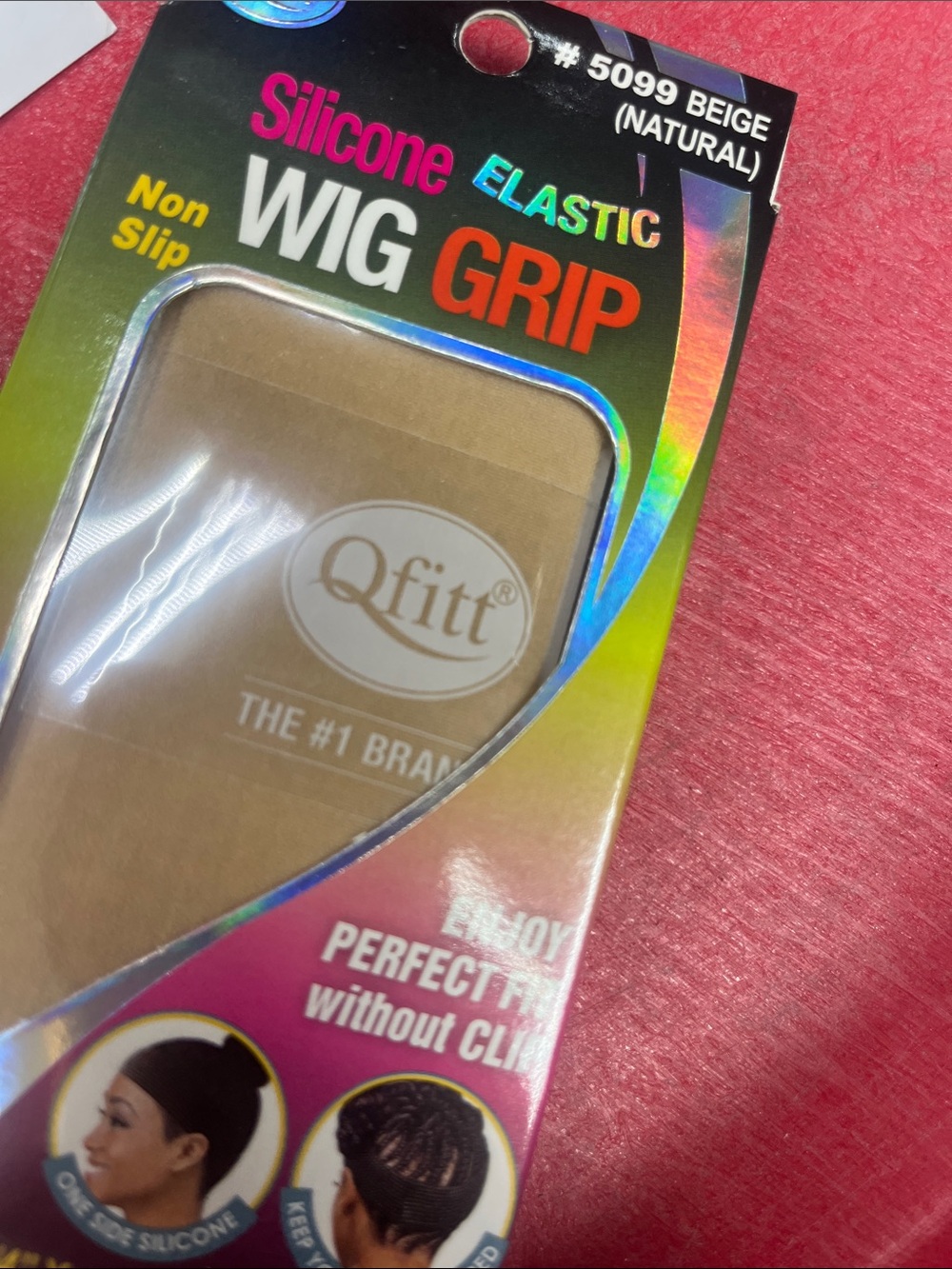 Silicone wig grip